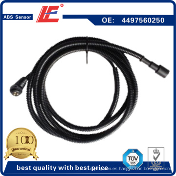 Auto Truck ABS Sensor Cable de conexión del camión Sistema de frenos antibloqueo Transductor Indicador Cable de conexión del sensor 4497560250, 449 756 0250 para Wabco